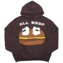 CPFM for McDonald's Merch All Beef Pullover Hoodie / Chocolate