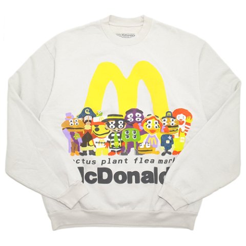 CPFM for McDonald's Merch Cactus Buddy! and Friends Crewneck Sweat ...
