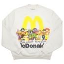 CPFM for McDonald's Merch Cactus Buddy! and Friends Crewneck Sweat / Cement