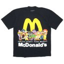 CPFM for McDonald's Merch Cactus Buddy! and Friends T-shirts / Black