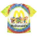 CPFM for McDonald's Merch Cactus Buddy! and Friends Tie dye T-shirts / Multi