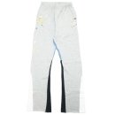 mnml Contrast Bootcut Sweat Pants / Grey