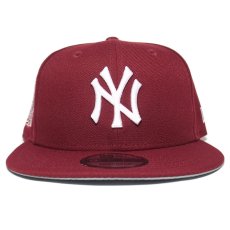New Era 9Fifty Snapback Cap New York Yankees Subway Series / Burgundy