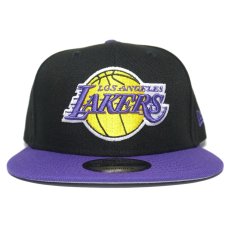 New Era 9Fifty Snapback Cap “Los Angeles Lakers” / Black x Purple