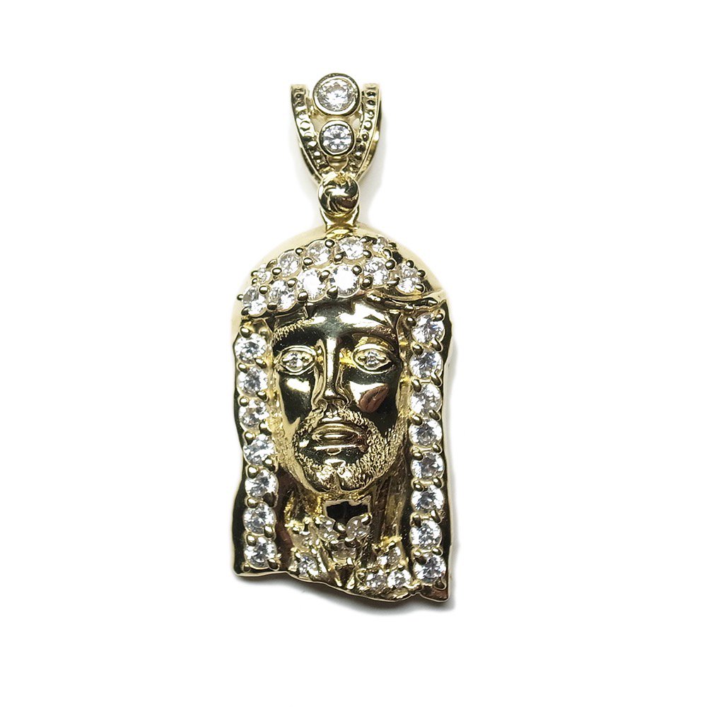 10K Yellow Gold Chain Top No.180 “Jesus” - 名古屋 Blow Import