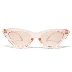 Cat Eye Clear Sunglasses “9788” / Peach