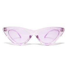 Cat Eye Clear Sunglasses “9788” / Purple