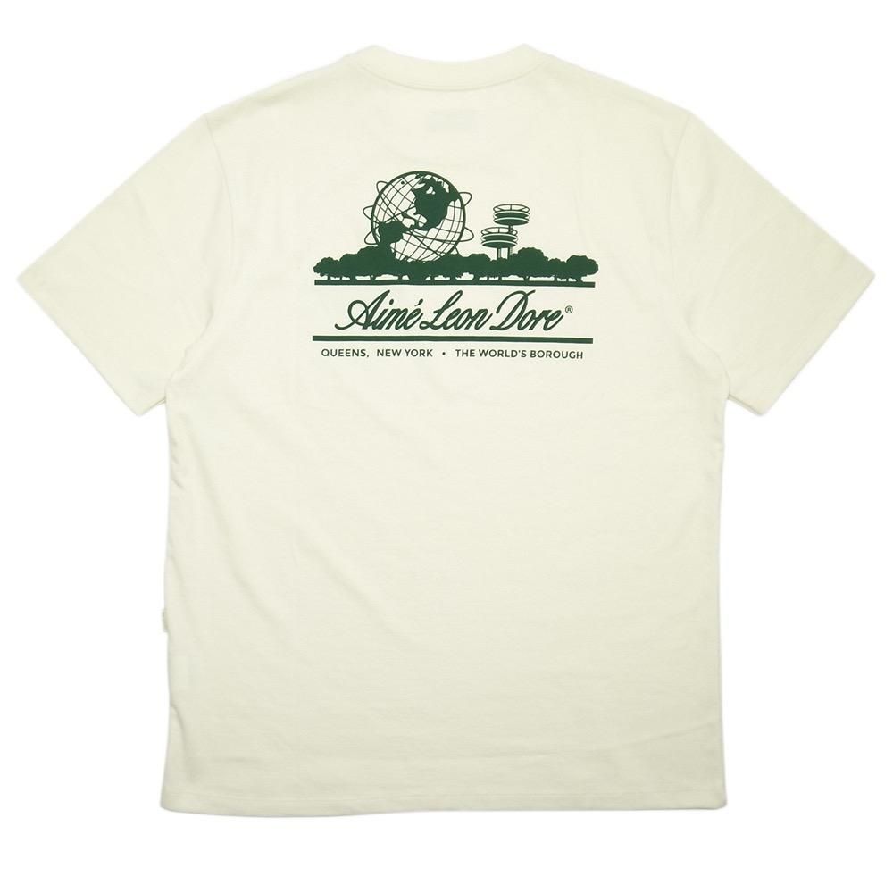 Aime Leon Dore Unisphere T-shirts / Cream - 名古屋 Blow Aime Leon Dore Unisphere T-shirts / Cream - 名古屋 Blow
