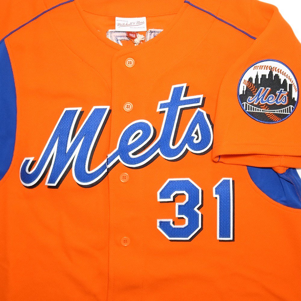 Mitchell & Ness Mesh BP Jersey New York Mets Mike Piazza