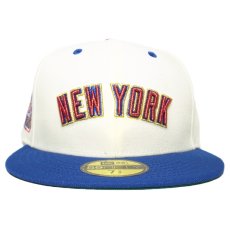New Era 59Fifty Fitted Cap New York Mets 25th Anniversary / Off White x Blue