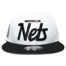 New Era 9Fifty Snapback Cap Brooklyn Nets The Empire State / White x Black