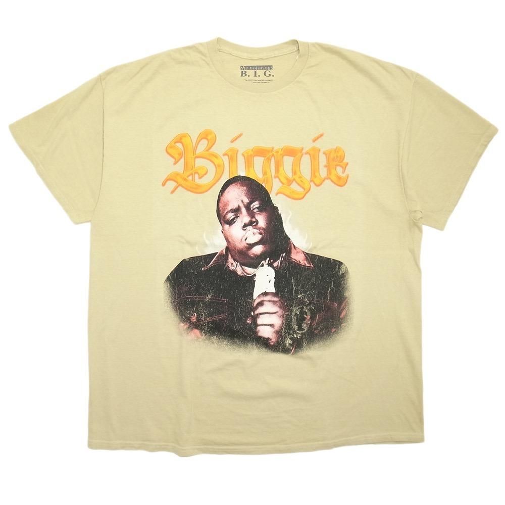 The Notorious B.I.G. Official Merch Biggie T-shirts / Beige The Notorious B.I.G. Official Merch Biggie T-shirts / Beige