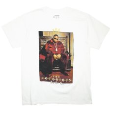 The Notorious B.I.G. Official Crown Throne T-shirts / White