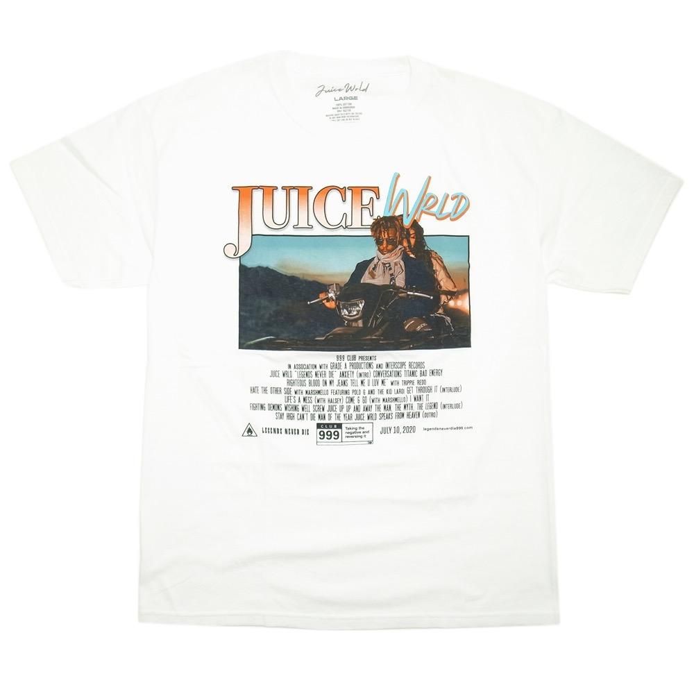 Juice WRLD Official Merch Desert T-shirts / White - 名古屋 Juice WRLD Official Merch Desert T-shirts / White - 名古屋