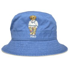 Polo Ralph Lauren Polo Bear Cotton Chino Bucket Hat / Old Royal