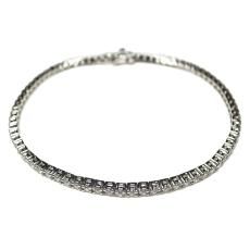 Silver 925 Tennis Chain Bracelet No.76 / Silver