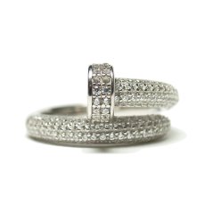 Silver 925 Ring No.79 “Nail” / Silver