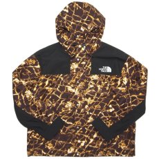 The North Face 86 Retro Mountain Jacket / Coal Brown Water Distortion Print