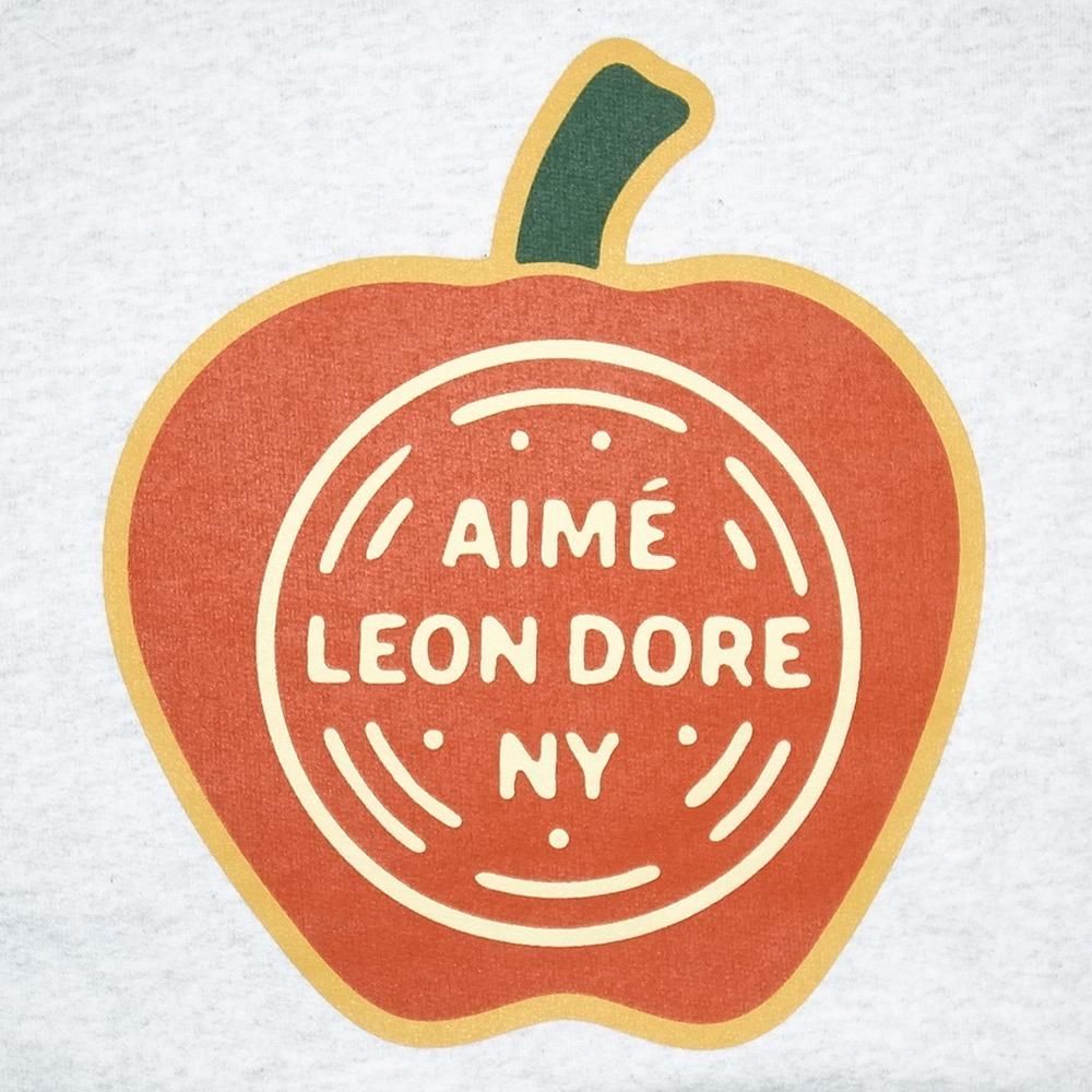 Aime Leon Dore Apple Energy Crewneck Sweat / Ash Grey Aime Leon Dore Apple Energy Crewneck Sweat / Ash Grey