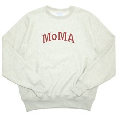 MoMA x Champion Reverse Weave Crewneck Sweat “MoMA Edition” / Oatmeal Heather