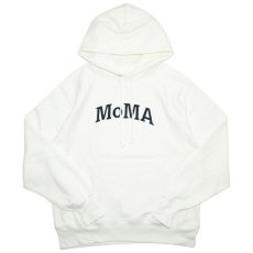 MoMA x Champion Reverse Weave Pullover Hoodie MoMA Edition / White
