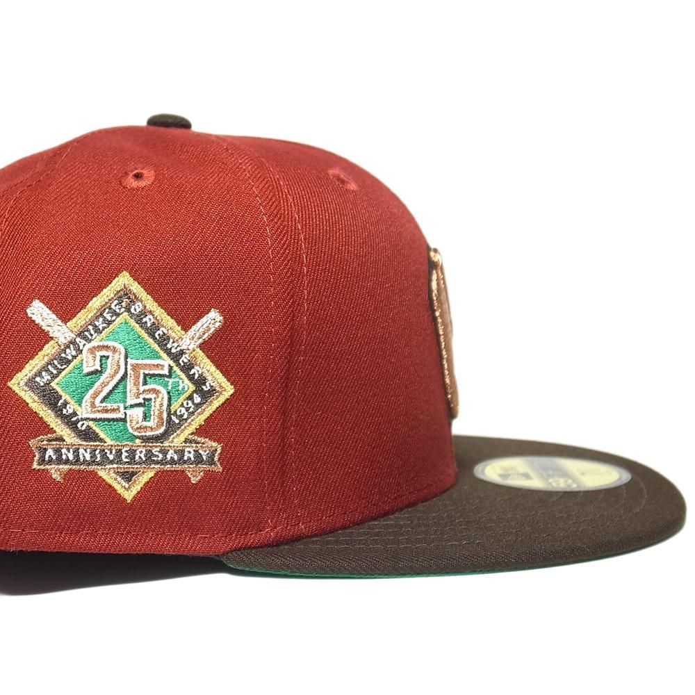 Newera 59fifty ミルウォーキーブルワーズ 25thアニバーサリー NEW ERA - Newera 59fifty ミルウォーキーブルワーズ 25th
