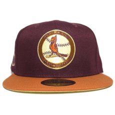 New Era 59Fifty Fitted Cap St. Louis Cardinals 1966 All Star Game / Maroon x Burnt Orange