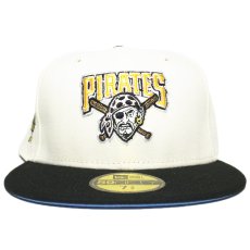 New Era 59Fifty Fitted Cap “Pittsburgh Pirates 2006 All Star Game” / Off White x Black (L.Blue UV)