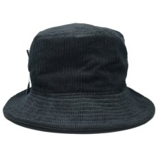 Newhattan Corduroy Bucket Hat “J1570” / Black