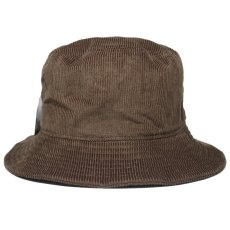 Newhattan Corduroy Bucket Hat J1570 / Brown