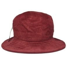 Newhattan Corduroy Bucket Hat J1570 / Burgundy