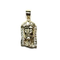 10K Yellow Gold Chain Top No.191 Jesus