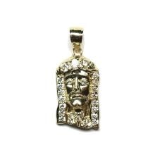 10K Yellow Gold Chain Top No.191 Jesus