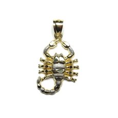 10K Yellow Gold Chain Top No.193 Scorpion