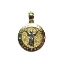 10K Yellow Gold Chain Top No.195 Infant Jesus