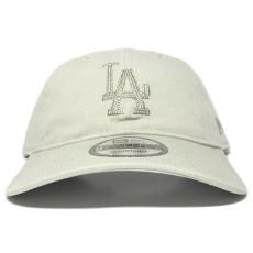 UO x New Era 9Twenty 6Panel Cap Los Angeles Dodgers / Sand Grey