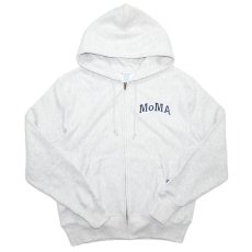 MoMA x Champion Reverse Weave  Zip Up Hoodie MoMA Edition / Silver Grey
