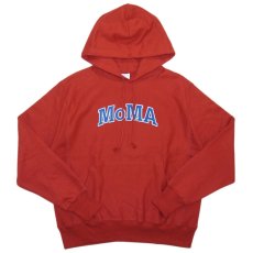 MoMA x Champion Reverse Weave Pullover Hoodie “MoMA Edition” / Red
