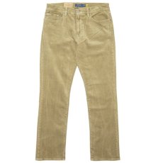 Polo Ralph Lauren Varick Slim Straight Fit Corduroy Pants / Beige