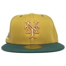 New Era 59Fifty Fitted Cap New York Mets Shea Stadium / Ochre x Green