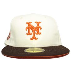 New Era 59Fifty Fitted Cap New York Mets 1969 World Champions / Off White x Brown