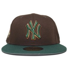 New Era 59Fifty Fitted Cap New York Yankees 1999 World Series / Brown x Green