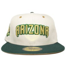 New Era 59Fifty Fitted Cap “Arizona Diamondbacks 20th Anniversary” / Natural x Green (Gold UV)