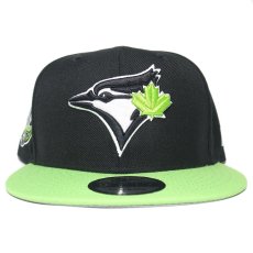 New Era 9Fifty Snapback Cap Toronto Blue Jays 30th Season / Black x Lime Green