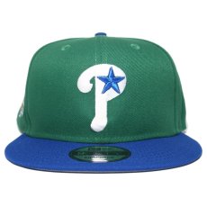 New Era 9Fifty Snapback Cap Philadelphia Phillies 1996 All Star Game / Green x Blue