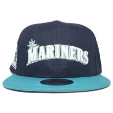 New Era 9Fifty Snapback Cap Seattle Mariners 30th Anniversary / Navy x Teal