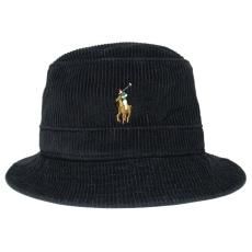 Polo Ralph Lauren Corduroy Bucket Hat / Black