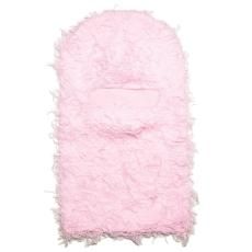 Distressed Balaclava Ski Mask / Pink