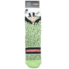 Odd Sox x Monopoly Windfall Socks / White x Green