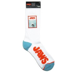 Odd Sox x Jaws Patch Socks / White